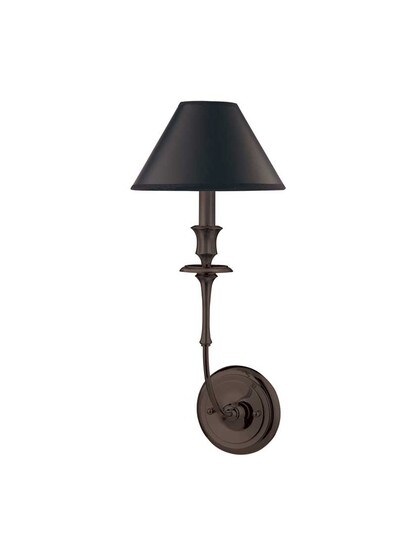Jasper 1-Light Wall Sconce in Old Bronze.